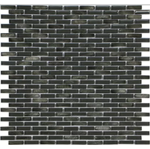 Anthracite Mini-Brick - glass tile